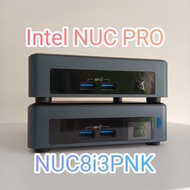 Intel NUC PRO NUC8i3PNK, Core i3-8145U, 16GB DDR4, 500GB NVMe SSD, Intel AC Wifi, Genuine Windows 11 Pro