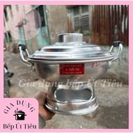 Cu lao hot pot, special thick charcoal hot pot with black handle available in sizes 22cm to 28cm
