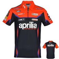 Aprilia Aprilia Motorcycle Motorcycle polo Shirt Short-Sleeved T-Shirt Fleet Quick-Drying Team Unifo