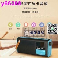 【臺灣現貨】不見不散LV580便攜插卡音箱 中文歌名顯示 MP3播放器 藍牙喇叭 收音機