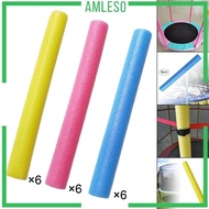 [Amleso] Foam Padding, Trampoline Pole Foam Covers, Trampoline Pole Cover, Padding, 40 Cm, Foam Tubes, Protective Trampoline