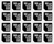 20PCS Capacity Sticker Label for Hard Drive Tray Caddy DXD9H 0DXD9H X7K8W 0X7K8W, Compatible for Del