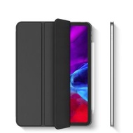 全城熱賣 - 適用於iPad Pro 12.9 2022 / 2021 / 2020 / 2018 左右翻蓋雙面夾磁吸平板皮套 帶三折支架&智能休眠功能 (顏色：黑色)