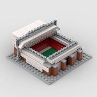 Liverpool Anfield Football Stadium 3D Assembly Mini Building Toy Blocks Model Small Particles Sports