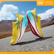361Degrees Flame 4 Mix SpongeBob SquarePants Patrick Men Women Professional Carbon PlateRunning Shoe