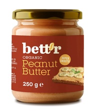 Bơ đậu phộng hữu cơ Bettr (Organic Peanut Butter) - 250gr