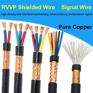 RVVP Shielded Cable 18AWG 20AWG 22AWG 2-12 Cores Pure Copper KVVRP Control Wire Signal Wire