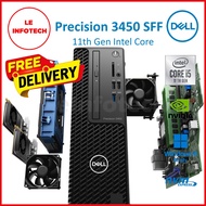 DELL Precision 3450/3440/3431 SFF Workstation Desktop Intel Core Gen 11/10/9 128GB NVMe SSD Nvidia 2