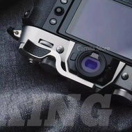 Metal Hot Shoe Thumb-Up Hotshoe Thumb Up Grip For Fuji Fujifilm X-T50 xt50 Camera Hand Grip With lea