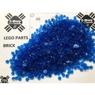 【LEGO - BRICK】4073 LEGO Parts Plate, Round 1 x 1 - Dark Blue
