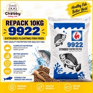 [10KG] [9922] [repacking]Makanan Ikan Pembesaran 6mm [Finisher Fish Pallet Floating Fish Pallet.Tala