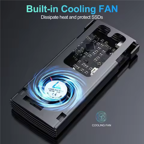 Classic-Nvme Enclosure SSD M.2 Adapter, M.2 Enclosure SSD Nvme To USB C 3.2 Gen 2 10Gbps Nvme Adapte