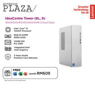 Lenovo IdeaCentre Tower 08IRH9 90XW004XMI Desktop PC Cloud Grey ( i5-13420H, 8GB, 512GB SSD, Intel, 