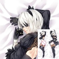 Dakimakura Futa 2B Anime Pillow Cover Double-Sided Print Life Size Pillowcase Gifts