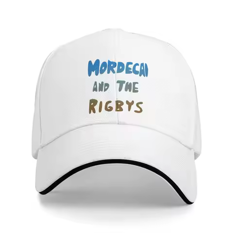 Mordecai and the Rigbys Baseball Cap Vintage Regular Show Sandwich Hat Unisex Style Adjustable Headw