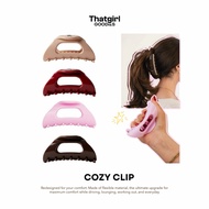 Cozy Clip Flexible Hair Claw Soft Hair Claw Hair Clip