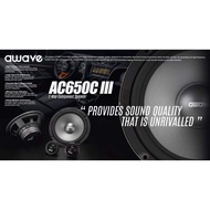 Awave AC-650C lll 6.5Inch 2 Way Component Speaker