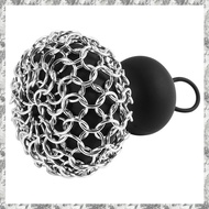 [I O J E] Cast Iron Chainmail Scrubber, Cast Iron Skillet Cleaner for Fry Pan Cleaner Cast Iron Skil