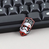 Galaxy Commando Merchandise Badge Stormtrooper FN2187 Enamel Pin Sci-Fi Movie Brooch Backpack Decora