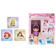 迪士尼公主 - 日本 Disney Princess 手巾 + 妮妮 DX 公仔套裝