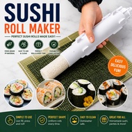 DIY Sushi Roller Mold Rice Ball Maker Bazooka Set | Acuan Gulung Nasi Bento Sushi Dapur