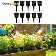 [PETSOLA] 10Pcs Fertilizer Basket Fertilizer Container Cutting Nursery Pot Fertilizer Box