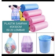 Plastic trash bag roll 45x50cm refill trash bag plastic