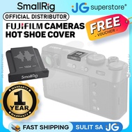 SmallRig Hot Shoe Cover for Fujifilm Cameras with Soft Silicone Pad (Silver, Black) | 4697B 4698B