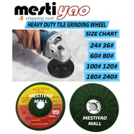 4" X 6MM GREEN STONE GRINDING WHEEL BLADE/ ANGLE GRINDER DISC FOR MARBLE CERAMIC / MATA GOSOK MOZEK