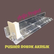 Harga lebay Pusher Rokok Akrilik / Rak Rokok Akrilik