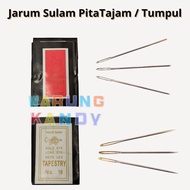 Sharp Ribbon Embroidery Needle Blunt Strimin/