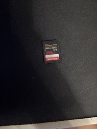 Sandisk extreme pro 256gb sd card