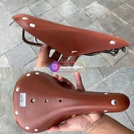 Aceoffix saddle, original black brown aceoffix leather saddle