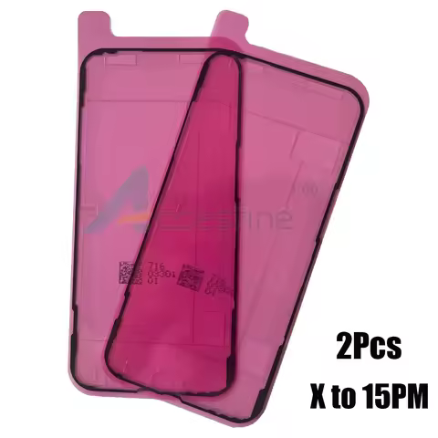 2pcs LCD Screen Bezel Seal Waterproof Glue Sticker For iPhone 15 14 13 12 11 Pro X XR XS Battery Bac