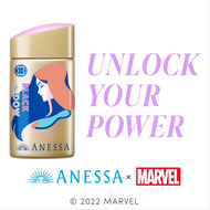 Anessa Perfect UV皮膚護理牛奶N（Anessa×Marvel Limited設計）黑色Vidou 60ml