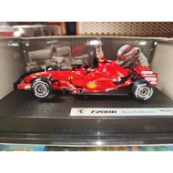 F1 Racing Model 1: 43 Hot Wheels Ferrari F2008 Lecconing Kimi Raikkonen#Ferrari/Ferrari #Bridgestone
