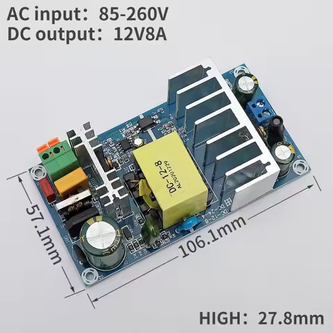 AC100-240V to DC 5V12V 15V 24V 36V 48V 1A 2A 3A 4A 5A 6A7A8A 9A Power Supply Module Board Switch AC-