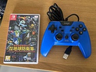 買一送一 Switch Game 任天堂 遊戲 地球防衛軍 送 Switch 有線手掣