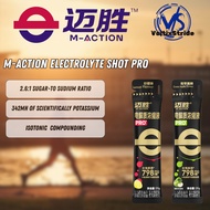 M-Action Electrolyte Shot PRO (20G) Sachet | ELECTROLYTE DRINK | HIGH SODIUM | RACE DAY | MARATHON