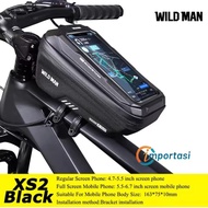 WILD MAN Frame Bag Smartphone Tas Sepeda Phone Holder Waterproof