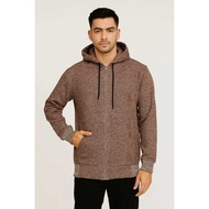 Duomo - Simple Unisex Misty Zipper Jacket