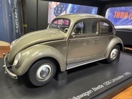 Autoart 1/18 Volkswagen Beetle 1200 Limousine (1955)