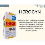 HEROCYN BEDAK UBAT UNTUK GATAL 150gram | MEDICATED SKIN POWDER