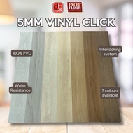 5MM LVT VINYL FLOORING (INTERLOCKING SYSTEM)