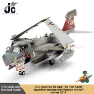 airplane model JC WINGS 1:72 ea6b US Navy EA6B Prowler fighter model VAQ-136 Iron Glove Squadron
