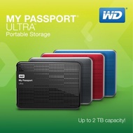 Western Digital My Passport Ultra 1TB 2TB USB3.0 Portable Hard Disk