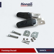 Footstep Ducati Fostep Postep Bostep Ducati Rear Footrest (Set Right Left)