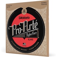 D'Addario guitar strings - Pro-Arte strings classical guitar - EJ45, 1-pack