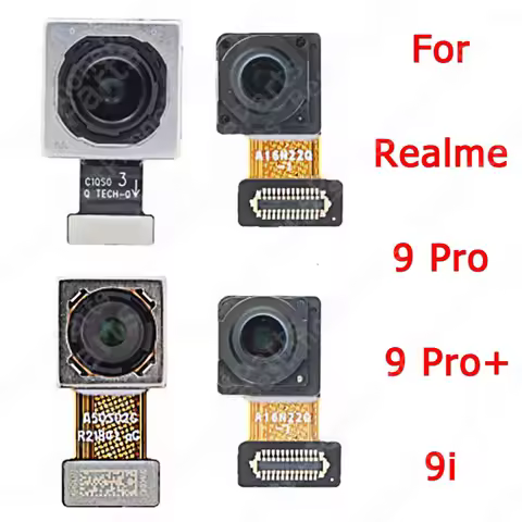 Front Rear Camera For Realme 9 Pro + 9i 9Pro Plus Selfie Facing Back View Camera Module Replacement 