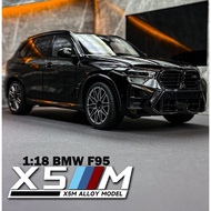 1: 18 BMW X5M Model Car F95 G05 Rampage SUV 1/18 X5M xDrive40i M50i